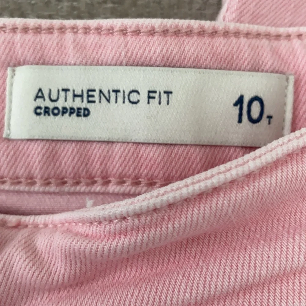 J.Jill authentic fit cropped pink jeans Size 10 Tall - Picture 8 of 9